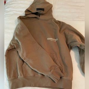 Essentials hoodie (oak) xxs